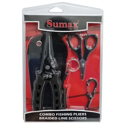 Sumax Combo Pesca Su 2209 Tijera Alicate