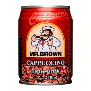 Cafe Gelado Cappuccino Mr Brown Lata 240ml