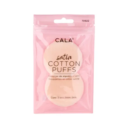 Esponja Polvo Cala Satin Cotton 2 Piezas