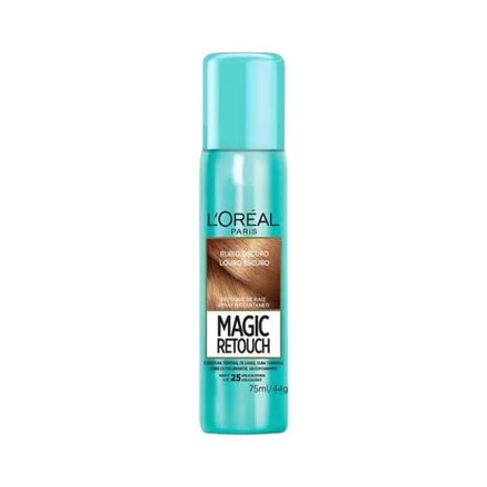 Spray Oreal Magic Retouch Canas Rubio Oscuro 75ml