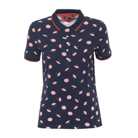 Camiseta Tommy Hilfiger Polo Feminina 383 Marinho