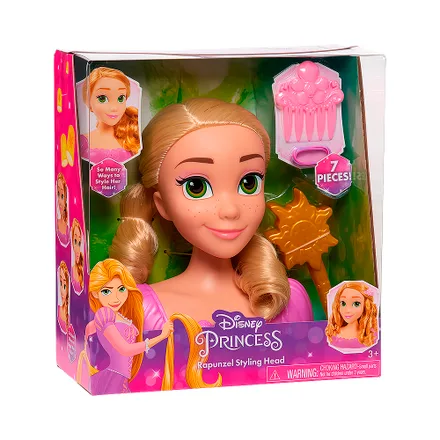 Juego Disney Princess Rapunzel Styling Head 7 Piezas