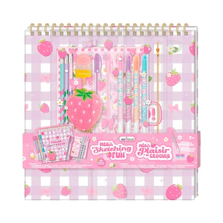 Cuaderno Mega Sketching Fun Hot Focus 267 Sb