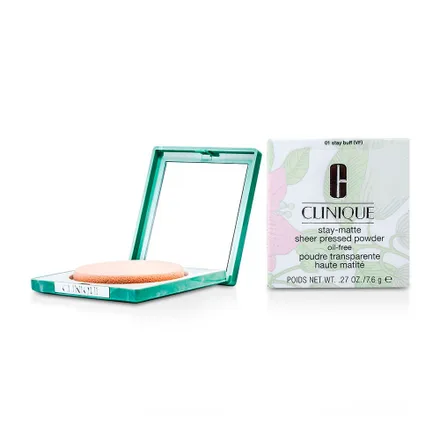 Polvo Clinique Stay Matte 01 Buff