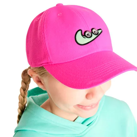 Boné Nike Infantil Feminino Club Cap US CB Swooshy Rosa – FZ0831617