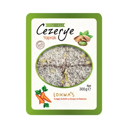 Lokmas Deligth Flat Con Zanahoria Pistacho 300g