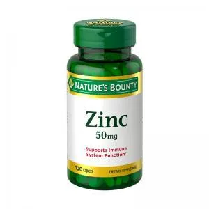 Mineral Zinco Zinc 50MG 100 Capsulas Nature Bounty