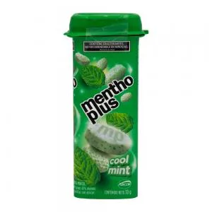 Bala Arcor Menthoplus Tubo Menta 30g