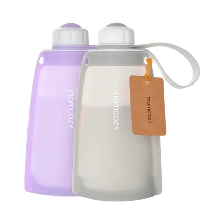 Bolsas Silicona Almacenar Leche Moncozy 2 Piezas 260ml