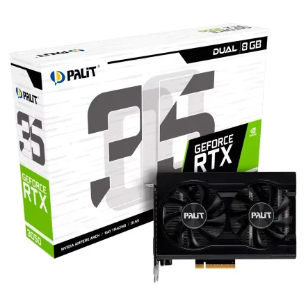 Placa Video Palit Geforce Rtx 3050 Gddr 6