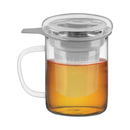 Taza Vidrio Tramontina 040 Con Infusor 350ml