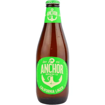 Cerveza Anchor California Lager Botella 355ml