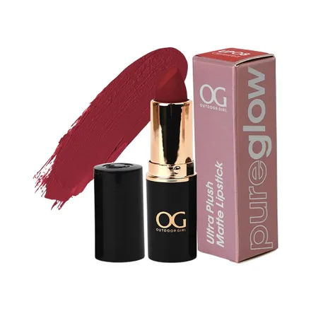 Labial Outdoor Girl Pure Glow Ultra Plush Matte UP08 Obsessed 4 Gr