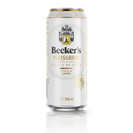Cerveza Becker Weissbier Lata 500ml