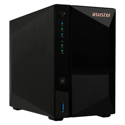 Servidor Nas Asustor V2 Realtek 2 Baias