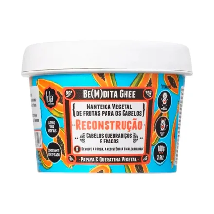 Mascarilla Capilar Lola Papaya Queratina Reconstruccion 100 Gr
