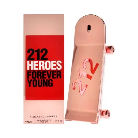 Perfume Carolina Herrera 212 Heroes Forever Young Edp Femenino 80ml