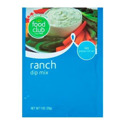 Tempero Food Club Ranch Dip Mix 28g