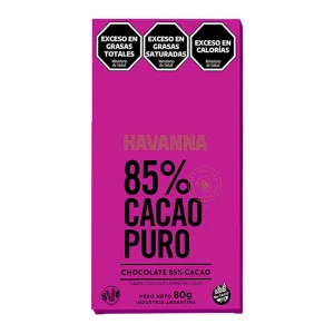 Barra Chocolate Havanna 85 Cacau 80g
