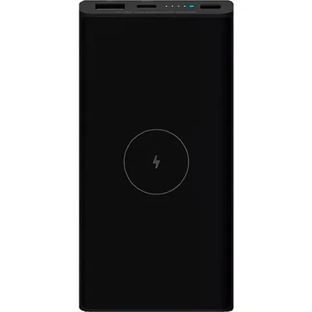 CARREGADOR PORT XIAOMI POWER BANK 10000MAH PRETO WPB15PDZM