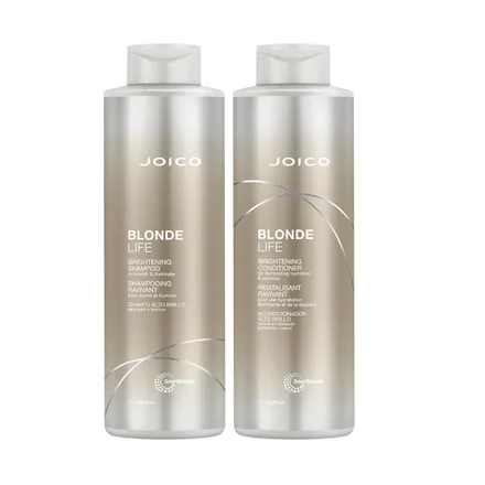 Joico Blonde Life Brightening Shampoo Plus Acondicionador 1 Litro