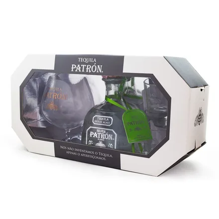 Tequila Patron Silver Taza 750ml