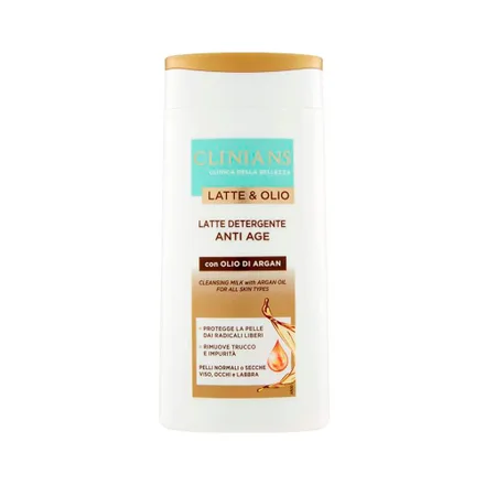 Leite de Limpeza Clinians com Óleo de Argan