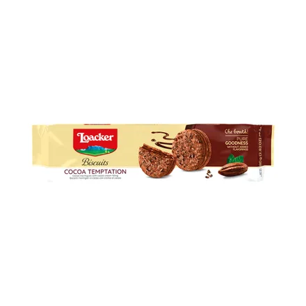 Galletas Loacker Cocoa Temptation 80g