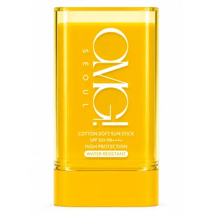 Protetor Solar Bastao Omg Cotton Soft Sun Stick Spf 50 Plus