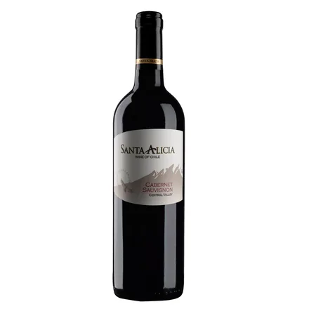 Vino Chileno Tinto Santa Alicia Varietal Cabernet Sauvignon 750ml