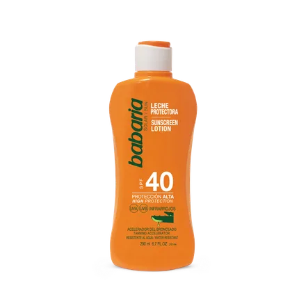 Babaria Leche Solar Spf 40 Aloe Vera 200ml