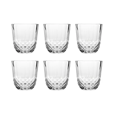 Set Vasos Whisky Pasabahce Diony 6 Piezas 320ml