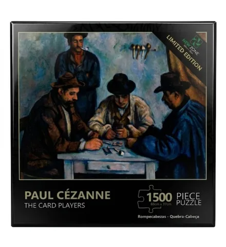 NEW ZONE ROMPECABEZA THE CARD PLAYERS 1500PCS