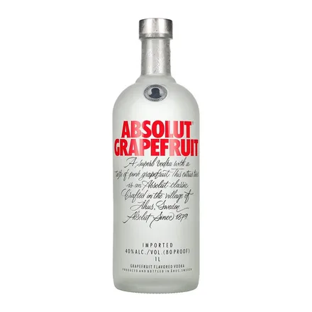 VODKA ABSOLUT GRAPEFRUIT 1LITRO