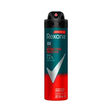 Desodorante Rexona Men Antibacterial Protection 72 150ml