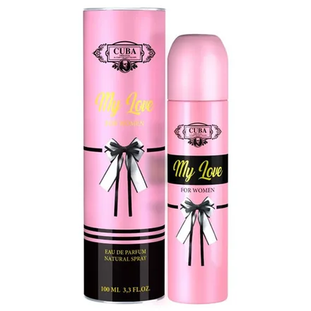 Perfume Cuba My Love Eau Parfum Feminino 100ml