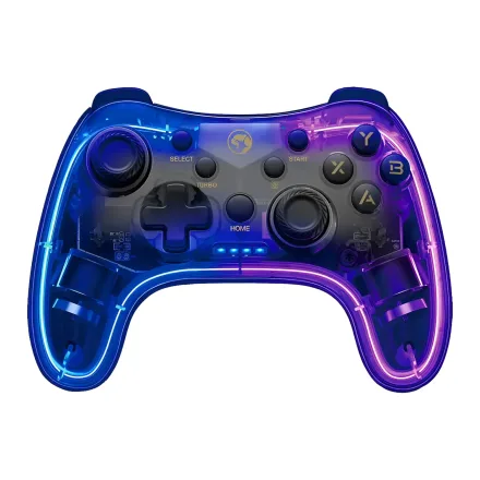 Controle Gamer Marvo Gt 88 Ghost 40 PS3 PS4 Pc Android Ios Nintendo Switch Transparente