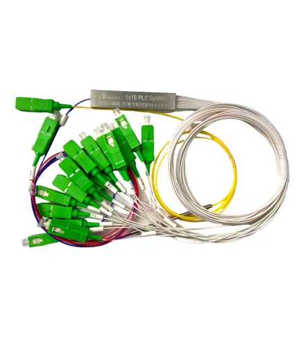 Splitter 1 2 Fbt 30 70 16 Sc Apc Plc Hibrido Iuron