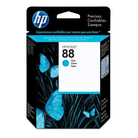 Cartucho Hp 88 Cyan 13ml