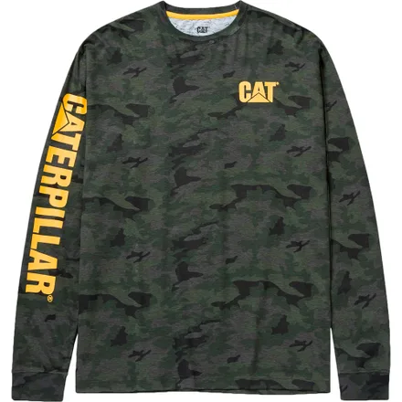 Camiseta Caterpillar Masculino Trademark Banner 2XL Camuflado