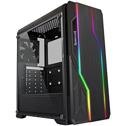 Gabinete Gaming Redragon Devastator Gc 550 Con Cooler Rgb Mid Tower