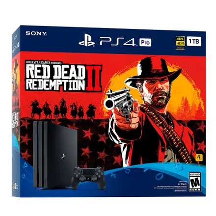 Capa PS4 Pro 7215 Dead Redemption Ii