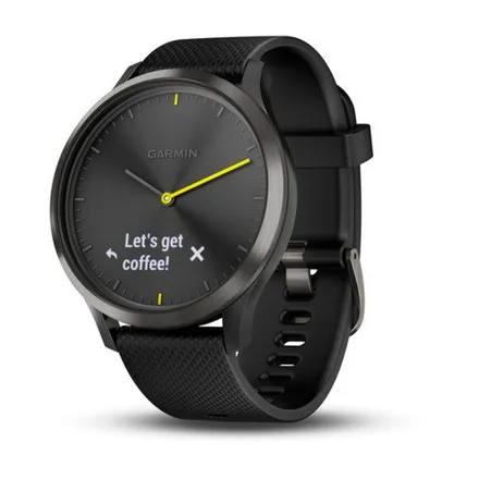 RELOGIO GARMIN VIVOMOVE HR WW SPORT BLACK BLACK L – 753759182373