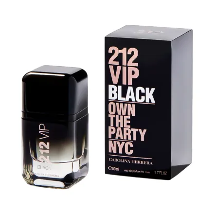 Perfume Carolina Herrera 212 Vip Black Edp Masculino 50ml