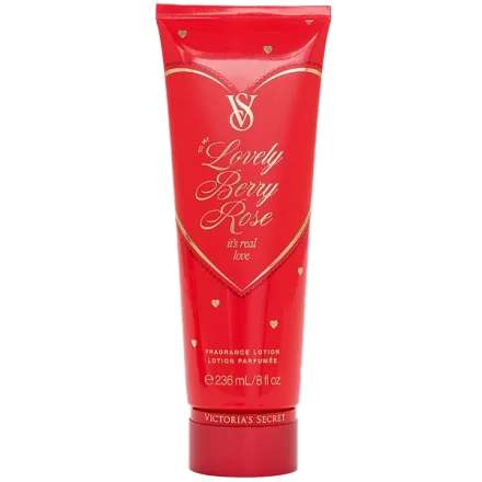 Locao Corporal Hidratante Victoria Secret Lovely Berry Rose 236ml
