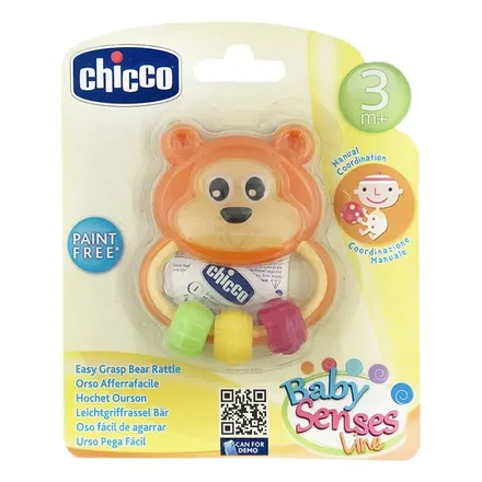 Sonajero Mordedor Chicco Baby Senses Oso 00