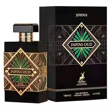 Perfume Maison Alhambra Infini Oud Joyous Eau Parfum Unissex 100ml