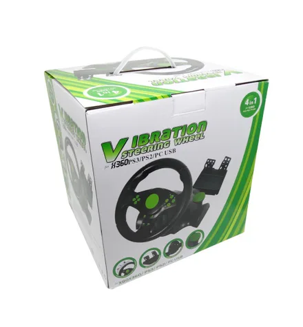 Volante Marcha 4 In 1 X360 PS3 PS2 Pc