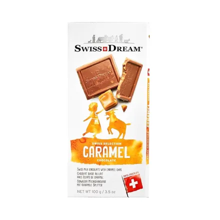 Chocolate Swiss Dream Milk Caramel 100g