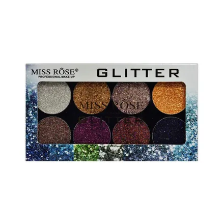 Cosmetico Miss Paleta Gliter 8 Color 7001